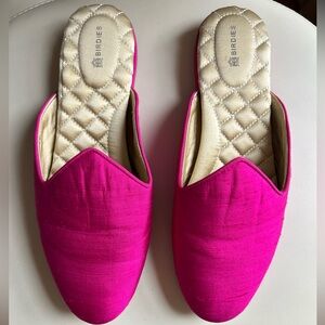 Birdies The Raven Satin Mule Slip-On